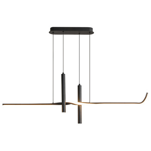 2022 Nordic Minimalist Dining Room Pendant <b>Light</b> Modern Designer Office Long Bar Table Lamp New Style <b>Chandelier</b> Pendant <b>Lights</b> - Product Image 6