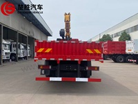 Harga Bagus Truk Crane Shacman F3000 6x4 dengan Crane Boom Lurus 5-segmen 16T untuk Dijual