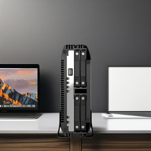 Servidor de almacenamiento en red de minitorre profesional para el hogar <span class=keywords><strong>Anap</strong></span> NAS TS 410E con interfaz USB de diseño sin ventilador y SSD en Stock - Product Image 2