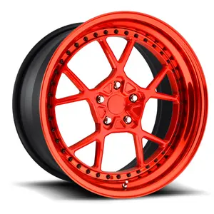 YTD Hot Sale Custom Candy Red Replik Rotiform KPS 5x100 5x112 5x120 18 19 20 21 22-Zoll-Leichtmetallfelgen für BMW Audi