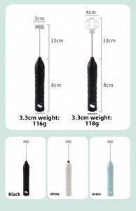 เครื่องตีฟองนมแบบพกพา ชาร์จไฟผ่าน USB กล่องสีสันสวยงาม สกรีนโลโก้ได้ตามต้องการ สินค้าขายดี - Product Image 5