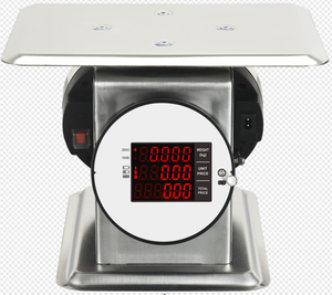 Balance Commerciale Électronique Compteuse Veidt 60 kg en Acier Inoxydable pour Supermarché et Centre Commercial HX-236B avec Plateforme en Acier Inoxydable - Product Image 6