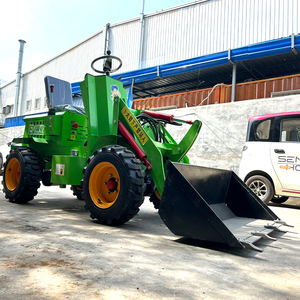 Gratis verzending 500kg Mini Wielladers Mini Voorlader Kleine Diesel/elektrische Lader Goedkoopste Prijs - Product Image 2