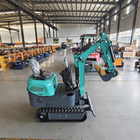 Pengiriman Gratis Mini Excavator 1.2 Ton EPA Euro 5 Mesin Kubota Crawler Digger Bekas Pakai Pertanian Rumah Mini Excavator Machine