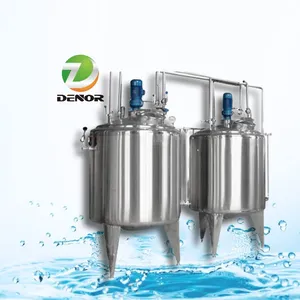 Double Jacketed Mixing Stainless Steel 304/316 Tank