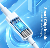 Câble PD 20W Type C vers L, câble de charge rapide Type C vers Type C 60W, câble TPE, plusieurs longueurs pour appareils mobiles