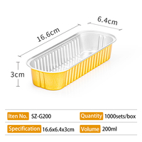 Four pour la cuisson des casseroles jetables en aluminium emballage de cuisson en aluminium récipient alimentaire feuille cuisson Dessert tasses outils de cuisine