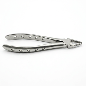 Forceps d'extraction dentaire à surface mate avec becs dentelés en acier inoxydable chirurgical – Instrument d'extraction dentaire - Product Image 1