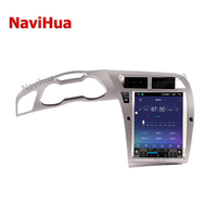 NaviHua Écran Tactile Android Auto Autoradio AutoRadio GPS Navigation Lecteur DVD de Voiture pour Tesla Style Audi A4 A4L A5 B8 2009-2012