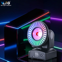 Éclairage de scène VLTG, stroboscope SMD 60w RGBW, tête mobile à faisceau LED DMX, DJ Luces, rotation, barre LED