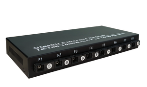 สวิตช์แปลงสัญญาณมีเดียกิกะบิตอีเธอร์เน็ตขายดีจากโรงงาน ระยะ 20 กม. 8 SC +2 RJ45 สวิตช์ไฟเบอร์ออปติก ตัวแปลงสัญญาณมีเดียใยแก้วนำแสงสำหรับเครือข่าย - Product Image 5