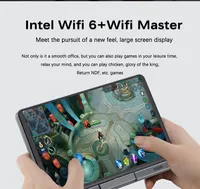Offre promotionnelle Mini PC portable professionnel 8 pouces N100 Quad Core 12 Go de RAM Windows 11 Pro 2-en-1 Ordinateur portable tactile de poche