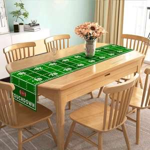 Nouveaux Chemins de Table pour Zone Fan de Football en Gros avec Motifs de Ballons de Football pour Événements, Maison et Festivals - Product Image 1
