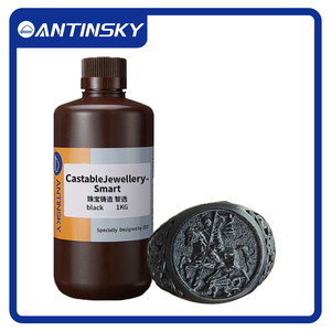 Résine 3D Antinsky 1 kg pour bijoux, compatible avec les imprimantes 3D LCD DLP, faible expansion, haute précision, produit en plastique photopolymère - Product Image 2