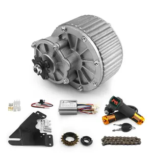 Kit de conversion pour vélo électrique, 36v, 48v, 60v, 20 pouces, 24 pouces, 26 pouces, 700c, 28 pouces, 29 pouces, 450W, roue sans balais, moteur Direct droit, 27.5