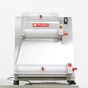Équipement de cuisine pour pizzeria, rouleau à pâte à pizza commercial de <span class=keywords><strong>15</strong></span> pouces, machine à presser la pâte - Product Image 2