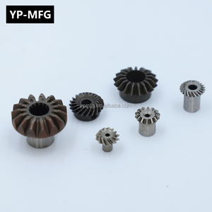 Taller Hardware de Metal personalizado Productos automotrices Micro espiral Engranaje cónico Piñón Procesamiento integral Servicio de mecanizado CNC - Product Image 3