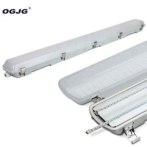 60W 7200lm 4ft LED Vapor Tight Linear Fixture