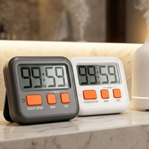 Minuteur numérique de compte à rebours de précision pour fabricants, avec fonction musicale et dos magnétique, idéal pour l'apprentissage des enfants et la méthode Pomodoro - Product Image 1