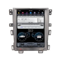 Autoradio Android, 64 go, Carplay, GPS, écran Tesla, Audio, lecteur multimédia, unité centrale, stéréo, pour voiture Ford EDGE (2007-2014)