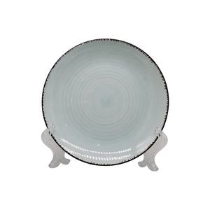 ชุดเครื่องใช้บนโต๊ะอาหารเซรามิกเคลือบสี,ชุดภาชนะอาหารเย็นทำจากหินสำหรับใช้ในบ้าน - Product Image 3