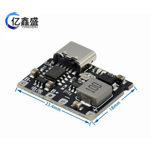 Yixinseng <b>3.7V</b> To 5V 9V Boost Converter Module With Usb Type C For <b>Battery</b> Charging And Discharging - Product Image 3
