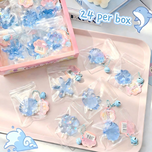 Juguete Sensorial de Compresión con Temática Oceánica, Colgante Antiestrés de Lenta Recuperación, Ejercicio para Manos, para Niños, Adultos, Oficina, Escritorio, Niñas - Product Image 1