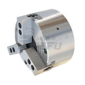 Mandrin pneumatique à 3 mors Eduro KB06, 80 mm, en acier, haute précision pour usinage - Product Image 2