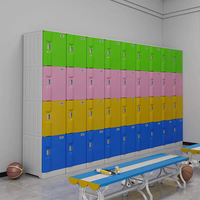 Casier de rangement en plastique pour piscines, casiers à bracelet pour les lieux publics, casiers étanches pour les usines alimentaires