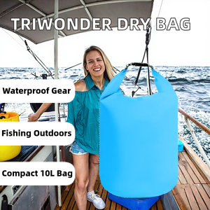 Bolsa Impermeable de Microfibra Sintética, Bolsa Seca de Cuero Impermeable para Pesca en Mar y Lago, Navegación, Surf y Natación - Product Image 5