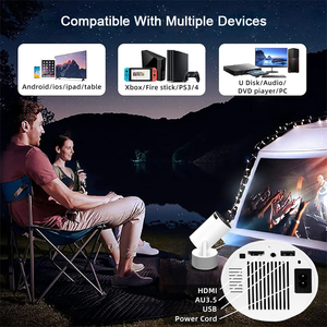 Hy300pro KTV New Mini <span class=keywords><strong>Android</strong></span> 11.0 OS <span class=keywords><strong>WiFI</strong></span> 3D chiếu Hot Bán máy chiếu Xách Tay Chất lượng cao Pocket <span class=keywords><strong>Android</strong></span> chiếu - Product Image 4