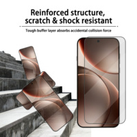 Protection d'écran anti-espion AR pour téléphone portable, verre trempé anti-poussière pour OPPO Find X9 Pro, vente flash
