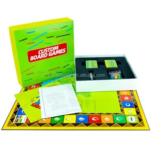 יצרן Senfutong מחיר תחרותי משחק לוח נייר מותאם אישית משחק לוח קאטן למבוגרים/ילדים ולמשפחה
