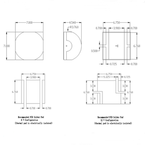 Công Suất Cao Độ Sáng Xph70 7070 SMD <span class=keywords><strong>LED</strong></span> 6000K 10000K Gốm 40W 50W <span class=keywords><strong>LED</strong></span> Chip Hạt Diode Cho Xe Đèn <span class=keywords><strong>Torch</strong></span> Chiếu Sáng - Product Image 6