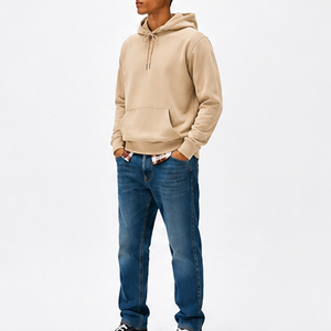 Wholesale Slim Fit Long Sleeve Pullover <b>Hoodie</b> For Sale <b>Workout</b> Training Running and Jogging Muscle Fit Casual <b>Hoodie</b> For Men - Product Image 5