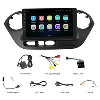 Autoradio Android 10 pour Hyundai i10 2013 2014 2015 2016, navigation GPS, lecteur multimédia vidéo, autoradio stéréo, unité principale LHD