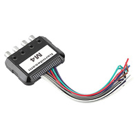 Convertisseur audio haut-vers-bas Senger M4, quatre entrées, quatre sorties, amplificateur de puissance 4 canaux, câble de contrôle, interface RCA, haute fidélité