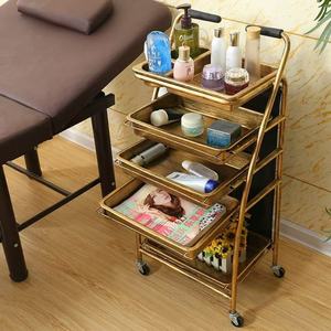 Hairdressing Barber Salon <b>Trolley</b> Salon Furniture Multifunction Removable Salon <b>Trolley</b> - Product Image 5