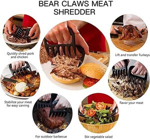 Pas cher Prix En Plastique Ours Griffes Déchiqueteur <span class=keywords><strong>De</strong></span> Viande BBQ Grill Outils Poulet <span class=keywords><strong>Porc</strong></span> Bœuf Broyeur Séparateur - Product Image 6