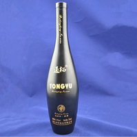 Bouteille en verre codd vide de 750ml, flacon de forme ronde, pour champagne, de haute qualité