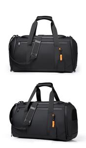 大容量旅行行李袋带鞋盒防水运动包定制标志健身房周末包 - Product Image 2