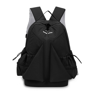 Women's Large Capacity <b>Canvas</b> <b>Backpack</b> with Anti-theft Waterproof Features for Leisure Commute Student Outdoor Sports Travel Use - Product Image 2