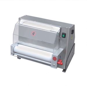 Nouvelle machine à rouler et à étaler la pâte à pizza <span class=keywords><strong>électrique</strong></span> automatique mini pour usage domestique, outil <span class=keywords><strong>de</strong></span> <span class=keywords><strong>boulanger</strong></span> industriel <span class=keywords><strong>de</strong></span> table pour la pâte <span class=keywords><strong>de</strong></span> blé - Product Image 1