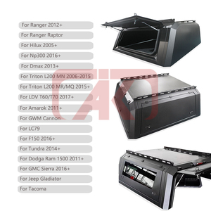 Auvent de toit rigide en acier et aluminium pour Toyota Hilux, <span class=keywords><strong>Vigo</strong></span>, REVO, ROCCO - Product Image 4