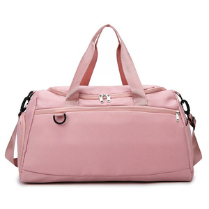 Sacs de sport de grande capacité avec logo personnalisé, sacs de sport de fitness et de yoga imperméables pour femmes avec compartiment à chaussures, sac de voyage antivol - Product Image 6