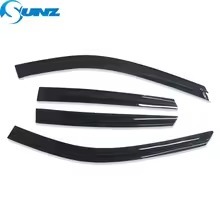 YCSUNZ Deflectores de ventana Hoja acrílica Visor de puerta Escudo de lluvia Negro para <span class=keywords><strong>Mazda</strong></span> CX5 <span class=keywords><strong>2018</strong></span> 2019 <span class=keywords><strong>Accesorios</strong></span> - Product Image 3