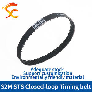 <span class=keywords><strong>Courroie</strong></span> de <span class=keywords><strong>distribution</strong></span> en caoutchouc de haute qualité S2M/STS 204 <span class=keywords><strong>206</strong></span> 214 220 222 224 234 236 mm, largeur de <span class=keywords><strong>courroie</strong></span> 3~10 mm, boucle fermée, pour imprimante 3D - Product Image 3