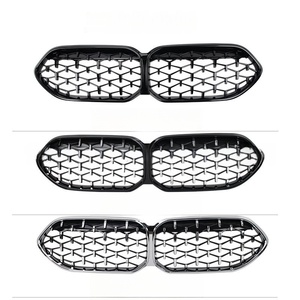 Lona 2020 + kisi Bumper depan BMW <span class=keywords><strong>2</strong></span>, berlian ginjal penuh hitam krom untuk BMW <span class=keywords><strong>2</strong></span> Series F44 2020 + - Product Image 4