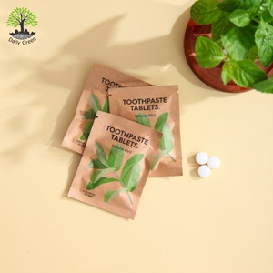 Tablettes de dentifrice blanchissantes OEM Nature Vegan Cruelty-Free sans plastique avec nano-hydroxyapatite <span class=keywords><strong>pour</strong></span> <span class=keywords><strong>dents</strong></span> sensibles - Product Image 6