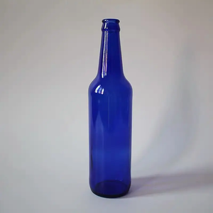 Botella de vidrio para bebidas de vino oscuro de alta calidad Botella de <span class=keywords><strong>cerveza</strong></span> de vidrio - Product Image 3